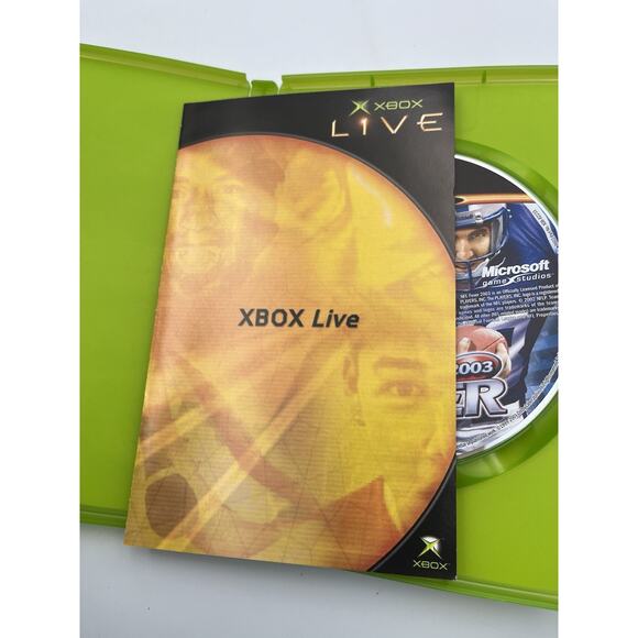 Microsoft Xbox Live NFL Fever 2003 Sports Simulation Video Game - Picture 7 of 9